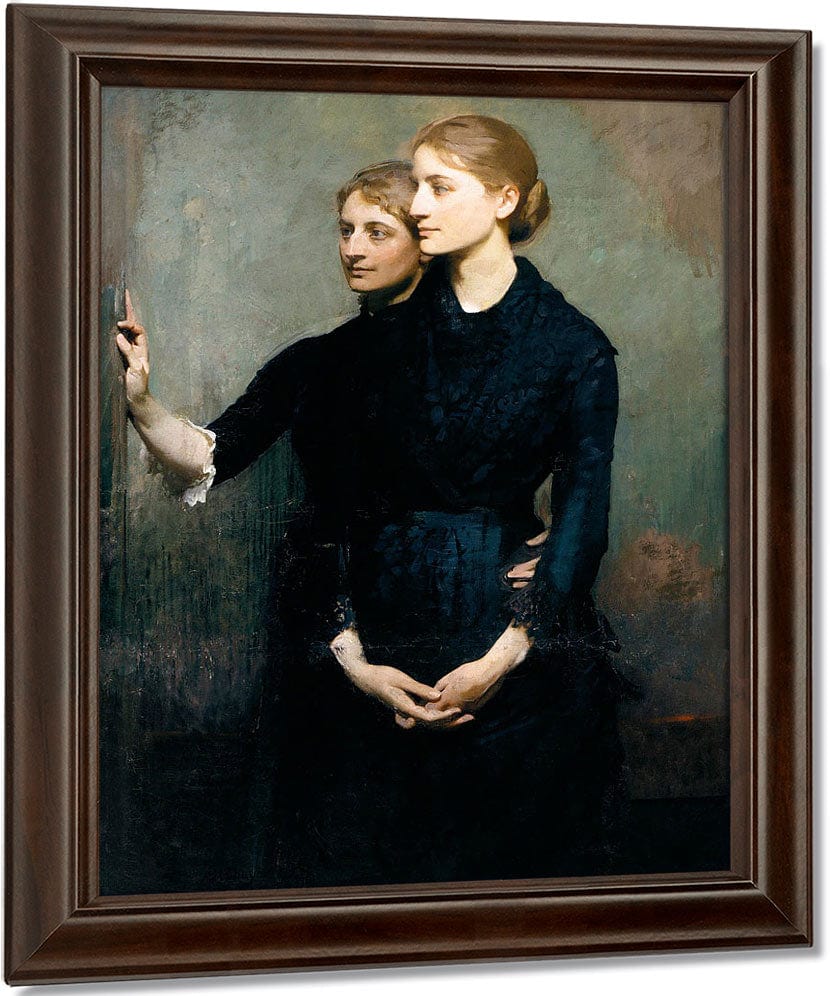 The Sisters By Thayer, Abbott Handerson Fine Art Print