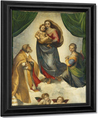 The Sistine Madonna By Raphael Fine Art Print