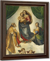 The Sistine Madonna By Raphael Fine Art Print