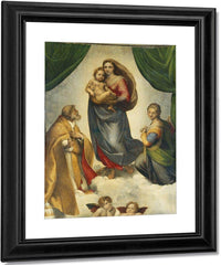 The Sistine Madonna By Raphael Fine Art Print
