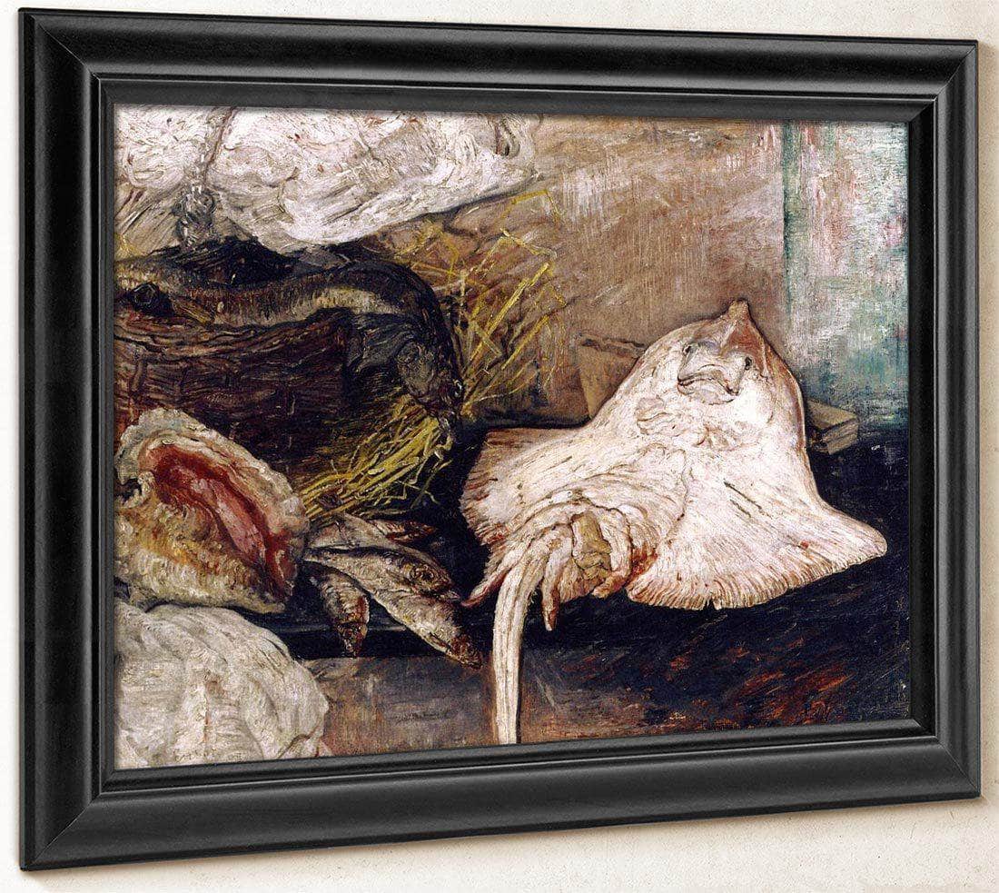 The Skate By James Ensor Fine Art Print