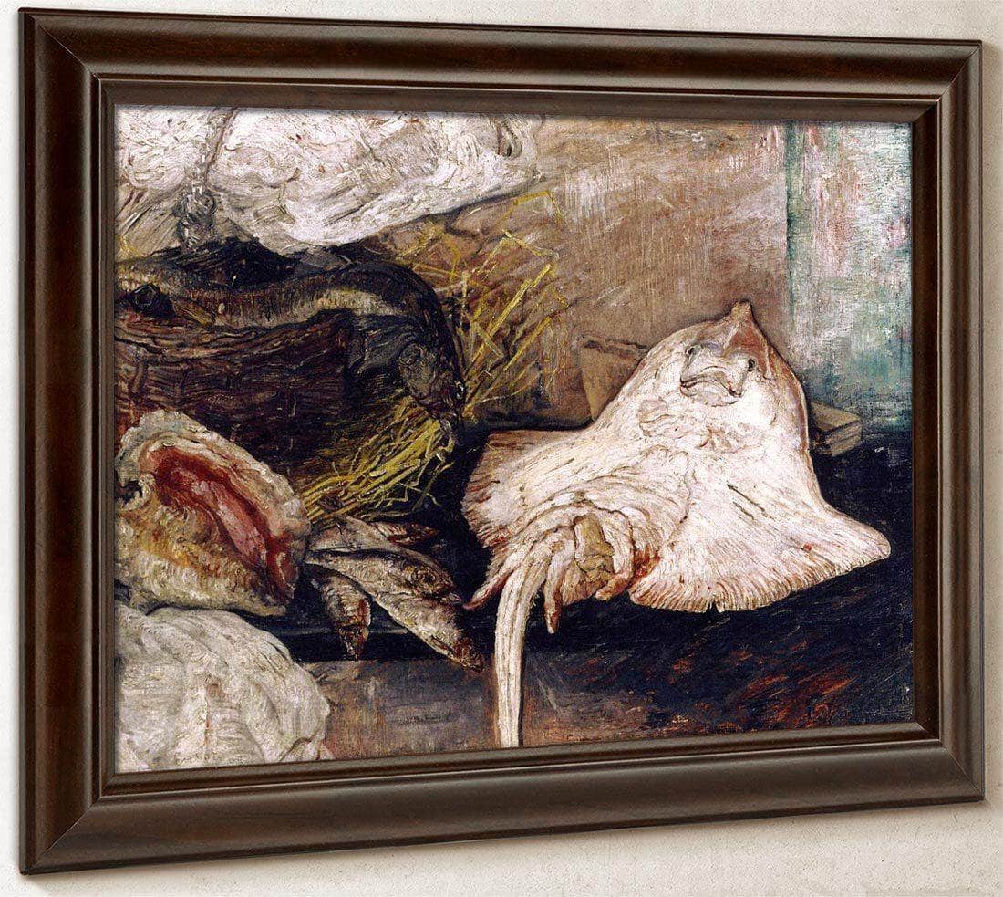 The Skate By James Ensor Fine Art Print