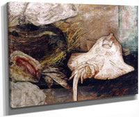 The Skate By James Ensor Fine Art Print