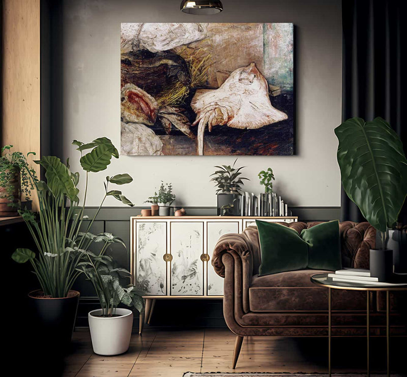 The Skate By James Ensor Fine Art Print