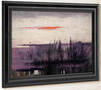 The Sky Simulated By White Flamingoes Study For Book, Concealing Coloration In The Animal Kingdom By Abbott Handerson Thayer Fine Art Print