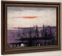 The Sky Simulated By White Flamingoes Study For Book, Concealing Coloration In The Animal Kingdom By Abbott Handerson Thayer Fine Art Print