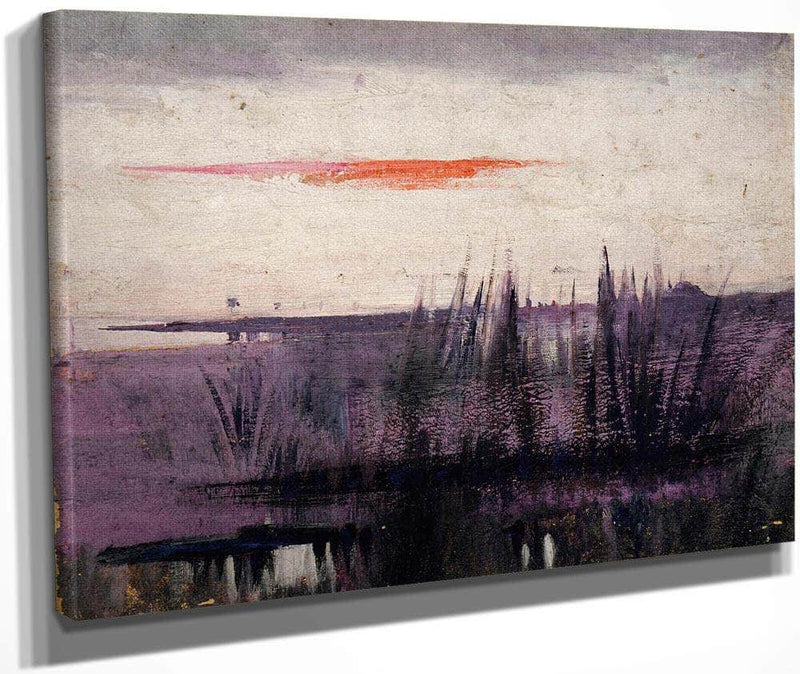 The Sky Simulated By White Flamingoes Study For Book, Concealing Coloration In The Animal Kingdom By Abbott Handerson Thayer Fine Art Print