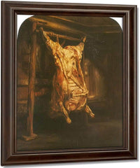 The Slaughtered Ox 1655 By Rembrandt Fine Art Print