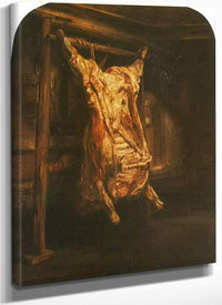 The Slaughtered Ox 1655 By Rembrandt Fine Art Print