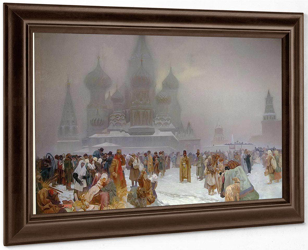 The Slav Epic Abolition Of Serfdom In Russia By Alphonse Mucha Fine Art Print