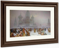 The Slav Epic Abolition Of Serfdom In Russia By Alphonse Mucha Fine Art Print