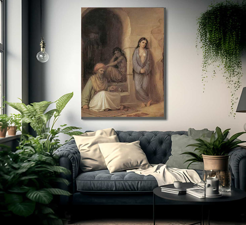 The Slave By John Waterhouse Fine Art Print