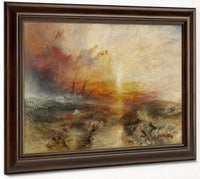 The Slave Ship 1840 By Joseph Mallord William Turner Fine Art Print