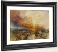 The Slave Ship 1840 By Joseph Mallord William Turner Fine Art Print