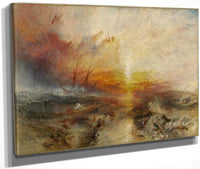 The Slave Ship 1840 By Joseph Mallord William Turner Fine Art Print