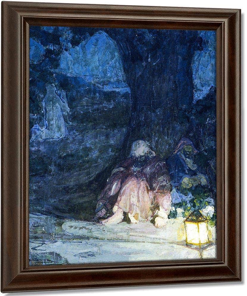 The Sleeping Disciples By Henry Ossawa Tanner Fine Art Print