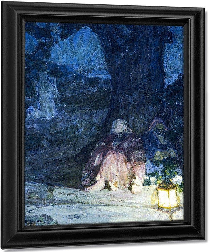 The Sleeping Disciples By Henry Ossawa Tanner Fine Art Print