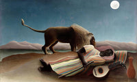 The Sleeping Gypsy La Zingara Addormentata By Henri Rousseau Fine Art Print