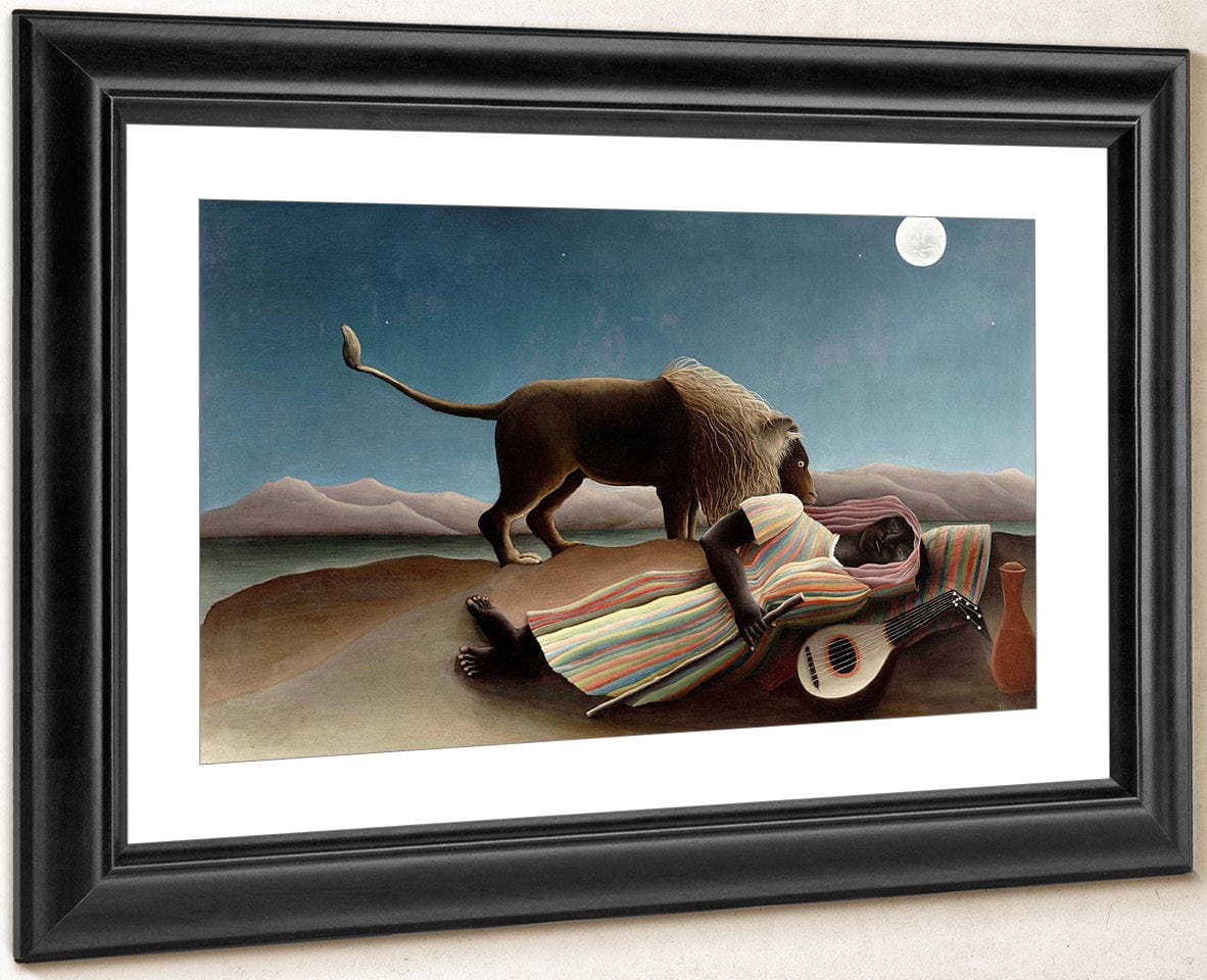 The Sleeping Gypsy La Zingara Addormentata By Henri Rousseau Fine Art Print