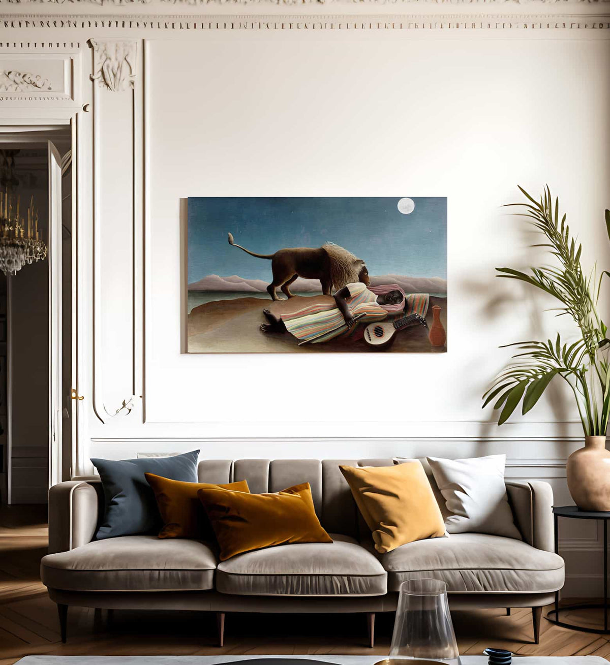 The Sleeping Gypsy La Zingara Addormentata By Henri Rousseau Fine Art Print