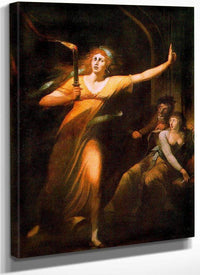 The Sleepwalking Lady Macbeth By Henry Fuseli Fine Art Print