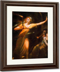 The Sleepwalking Lady Macbeth By Henry Fuseli Fine Art Print