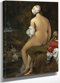 The Small Bather By Jean Auguste Dominique Ingres Fine Art Print