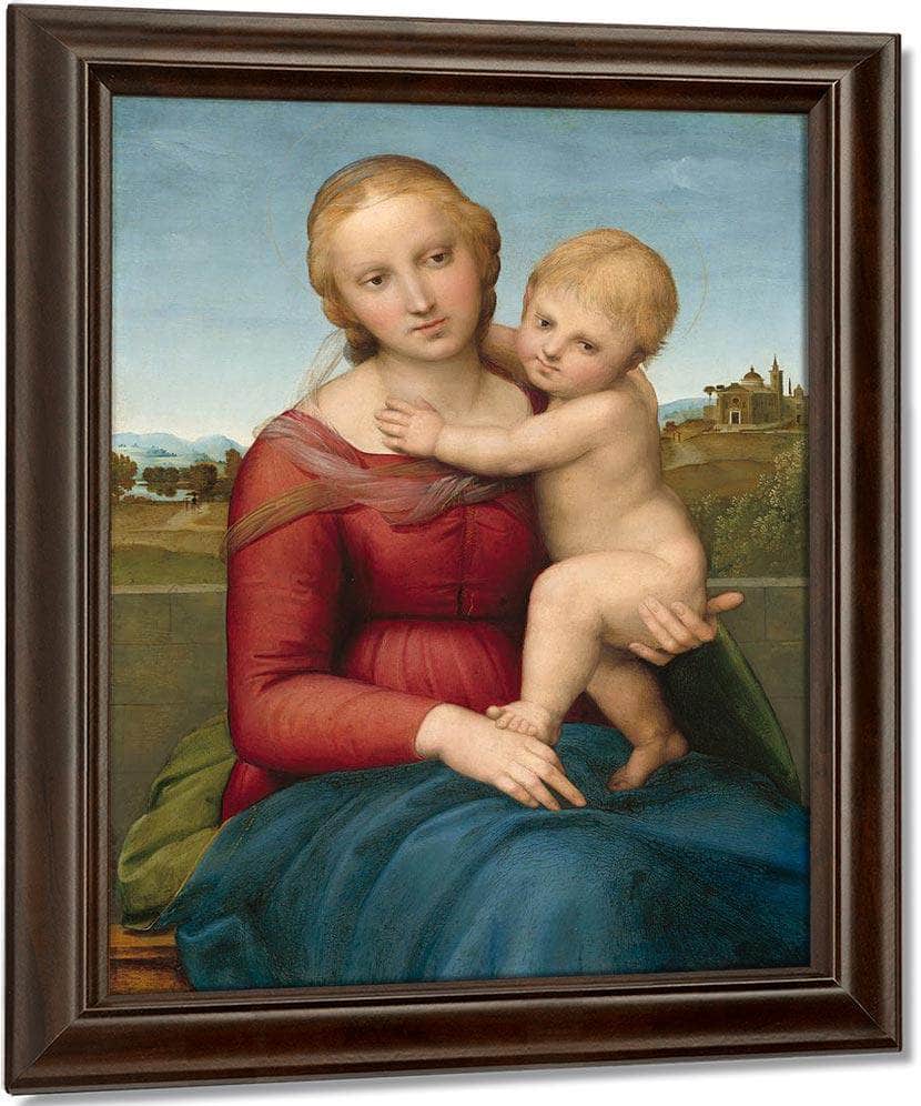 The Small Cowper Madonna 1505 By Raphael Sanzio Fine Art Print
