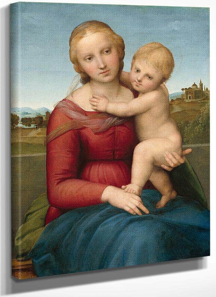 The Small Cowper Madonna 1505 By Raphael Sanzio Fine Art Print
