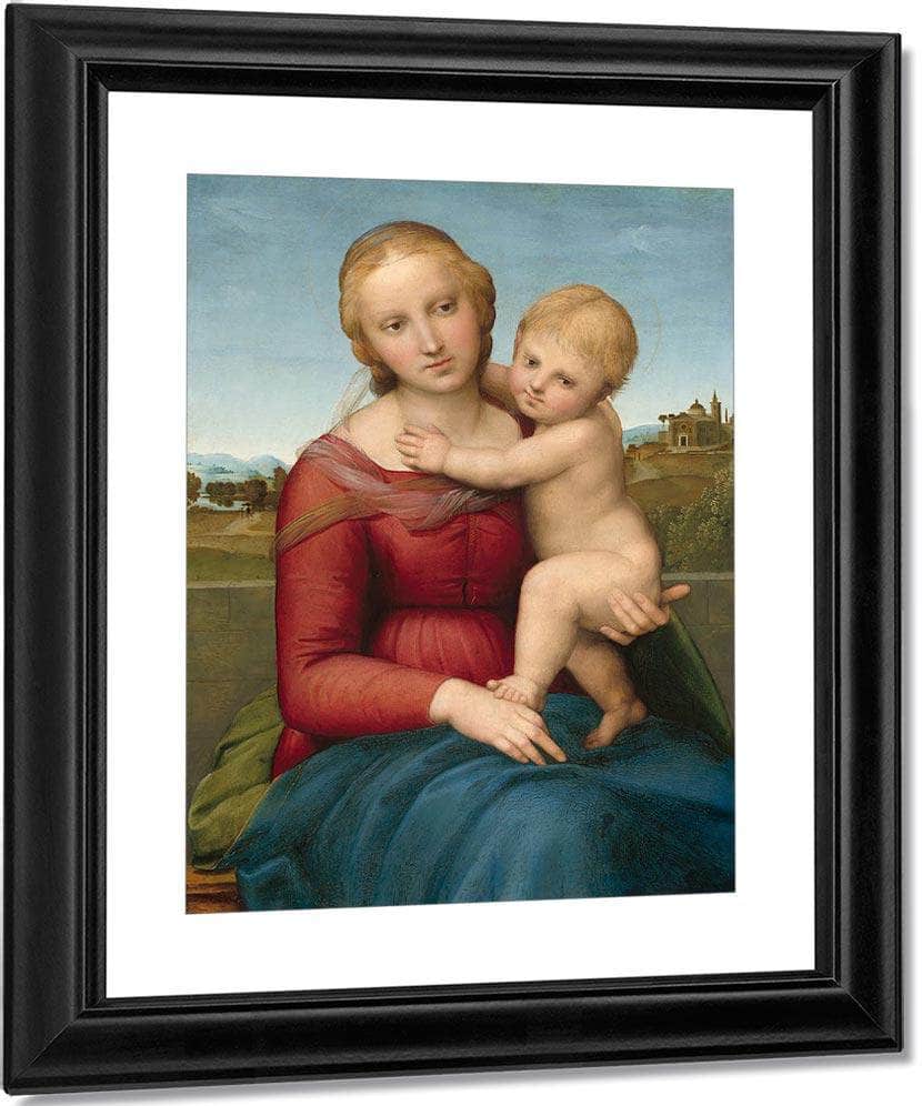 The Small Cowper Madonna 1505 By Raphael Sanzio Fine Art Print