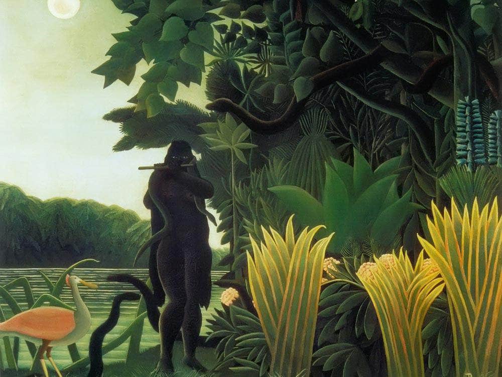 The Snake Charmer 1907 By Henri Rousseau Fine Art Print