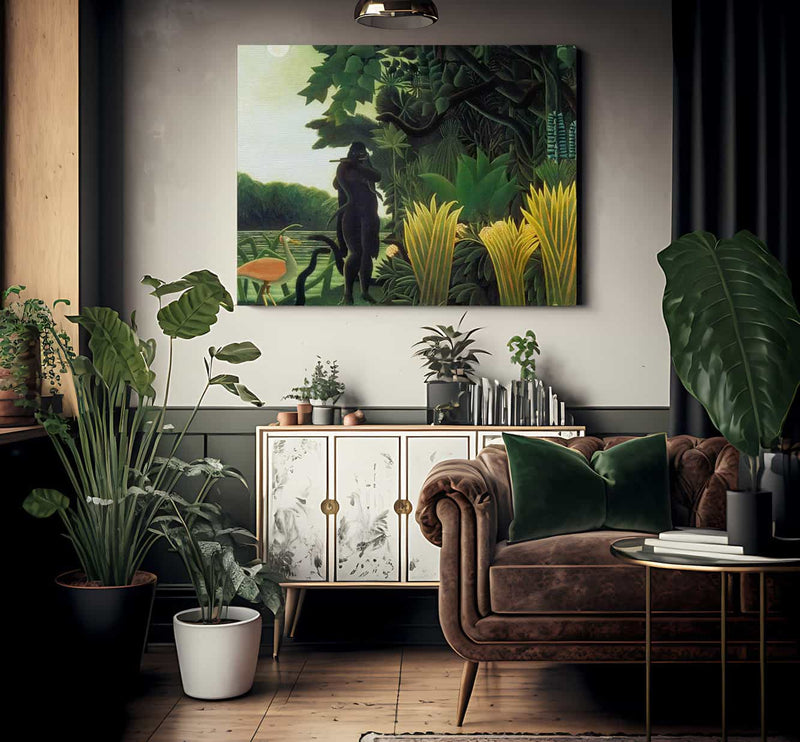 The Snake Charmer 1907 By Henri Rousseau Fine Art Print