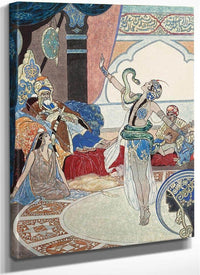 The Snake Charmer By Rene Bull Fine Art Print