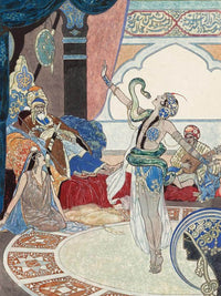 The Snake Charmer By Rene Bull Fine Art Print