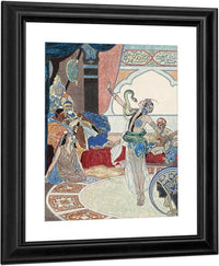The Snake Charmer By Rene Bull Fine Art Print