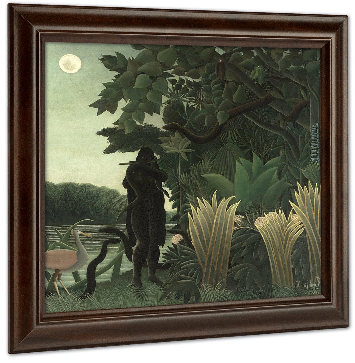 The Snake Charmer   La Encantadora De Serpientes 1907 By Henri Rousseau Fine Art Print