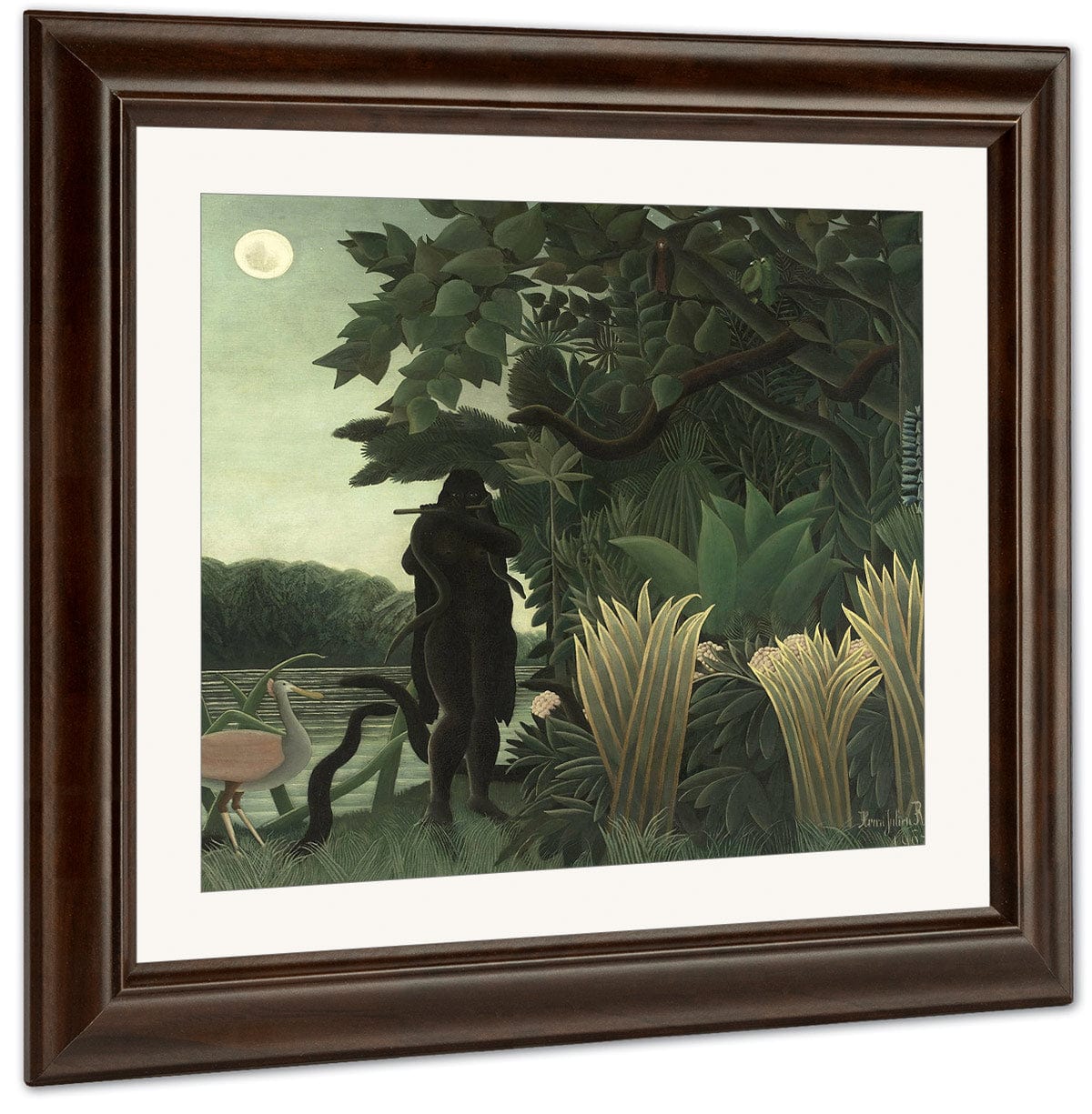 The Snake Charmer   La Encantadora De Serpientes 1907 By Henri Rousseau Fine Art Print