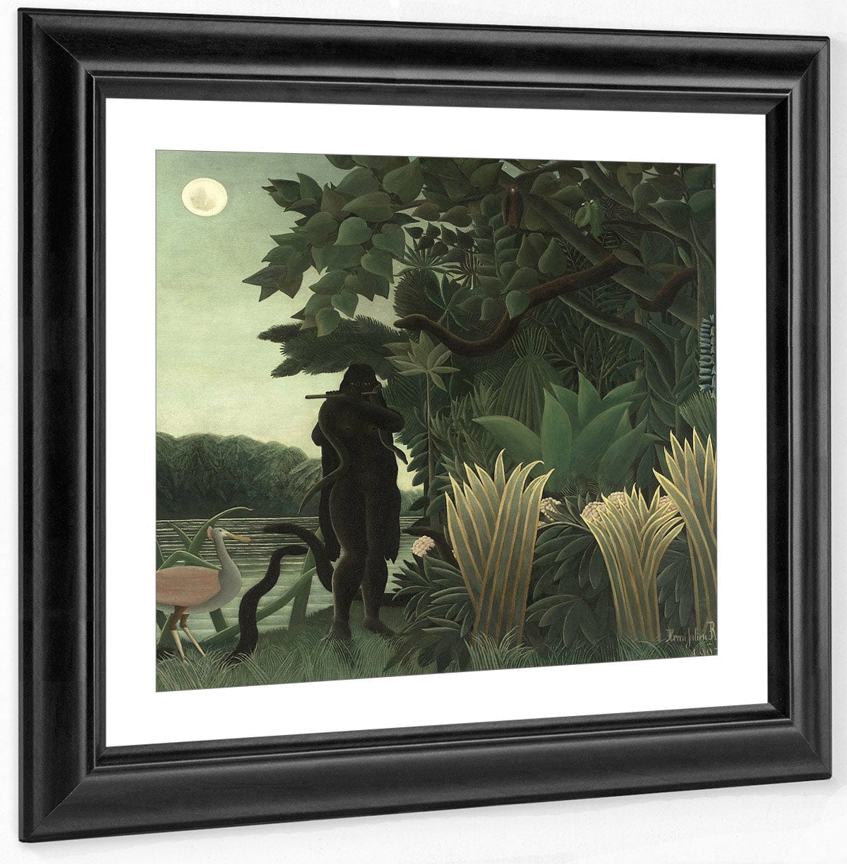 The Snake Charmer   La Encantadora De Serpientes 1907 By Henri Rousseau Fine Art Print