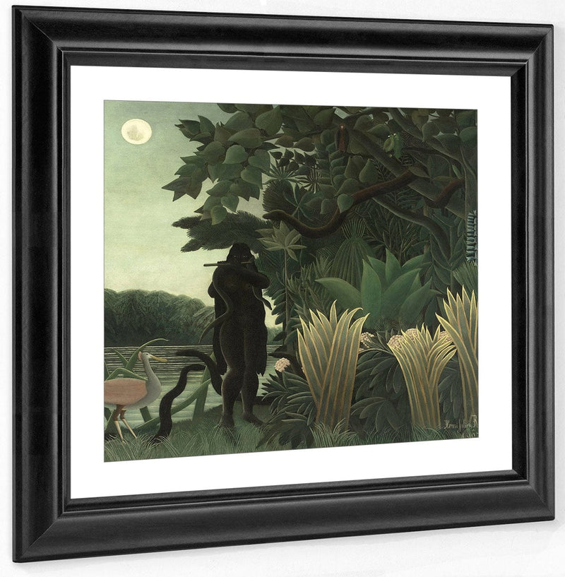 The Snake Charmer   La Encantadora De Serpientes 1907 By Henri Rousseau Fine Art Print