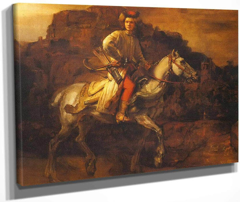 The So Called Polish Rider By Rembrandt Fine Art Print