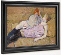 The Sofa 1896 1 By Henri De Toulouse Lautrec Fine Art Print