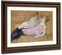 The Sofa 1896 1 By Henri De Toulouse Lautrec Fine Art Print