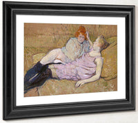 The Sofa 1896 1 By Henri De Toulouse Lautrec Fine Art Print