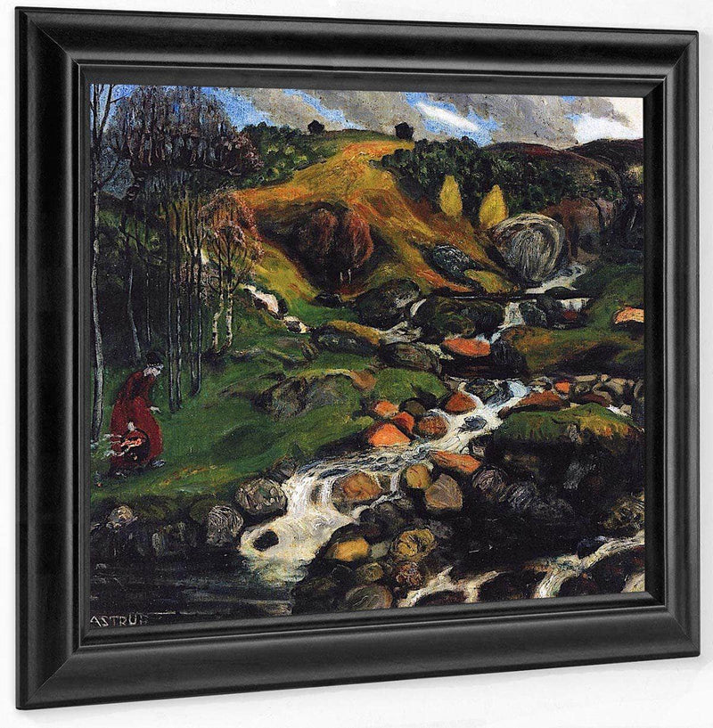 The Soil Becomes Warmer By Nicolai Astrup Fine Art Print