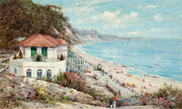 The Solarium At Branksome Chine Poole By Alfred De Breanski Fine Art Print