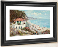 The Solarium At Branksome Chine Poole By Alfred De Breanski Fine Art Print