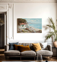 The Solarium At Branksome Chine Poole By Alfred De Breanski Fine Art Print