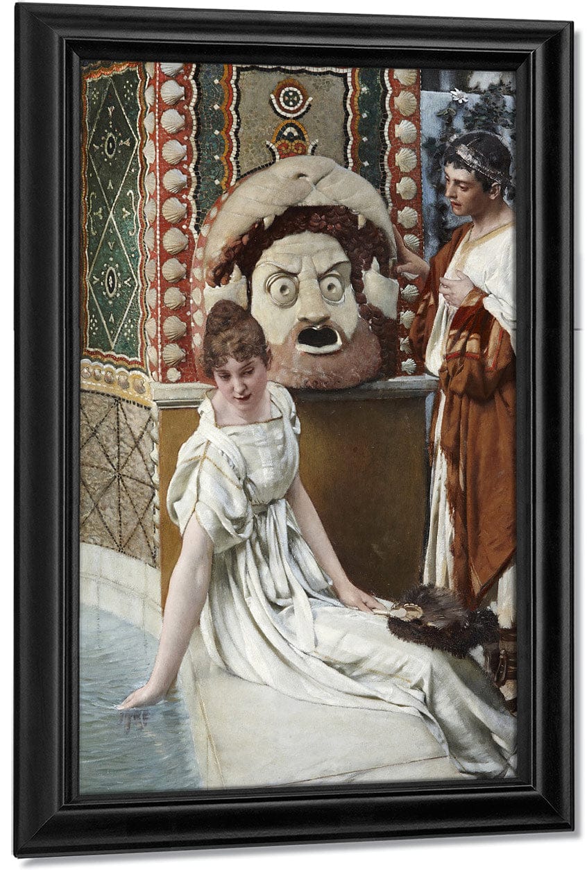 The Sole Witness 1898 By Adolf Hiremy Hirschl Fine Art Print