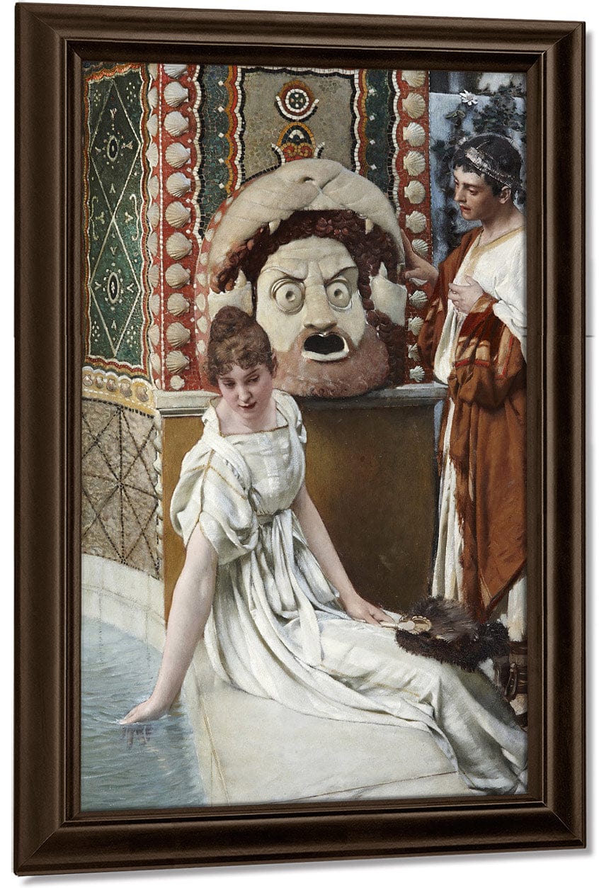 The Sole Witness 1898 By Adolf Hiremy Hirschl Fine Art Print