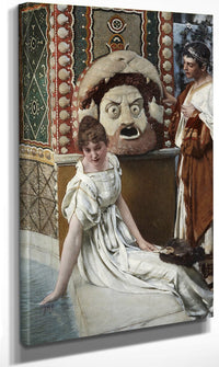 The Sole Witness 1898 By Adolf Hiremy Hirschl Fine Art Print